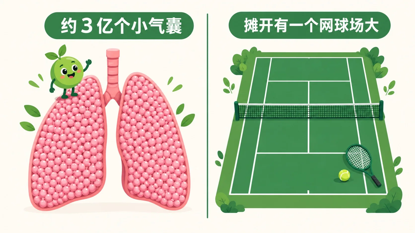 网球拍面积比喻