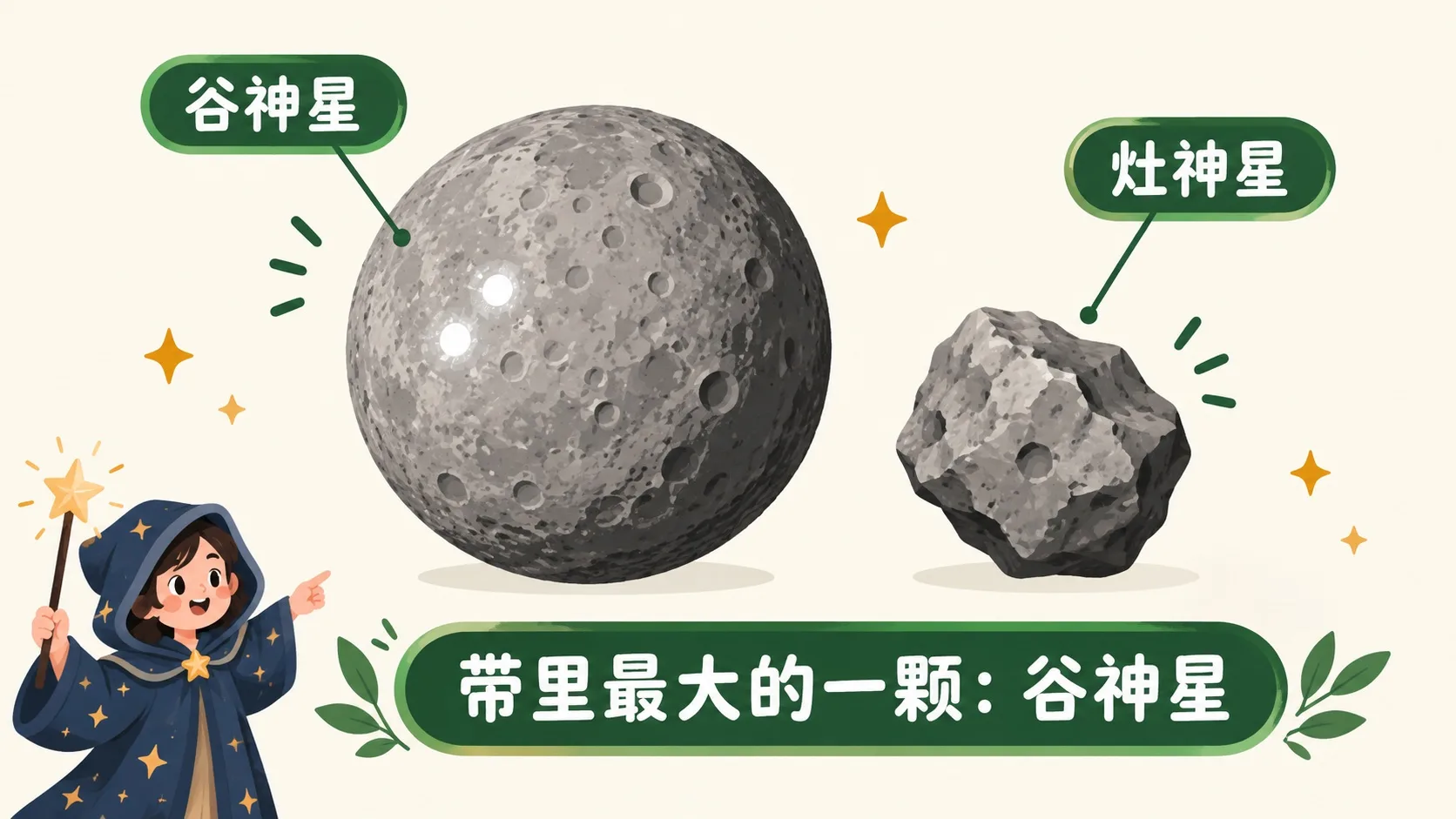 谷神星与灶神星