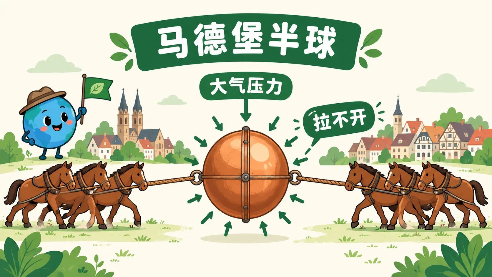 马德堡半球实验
