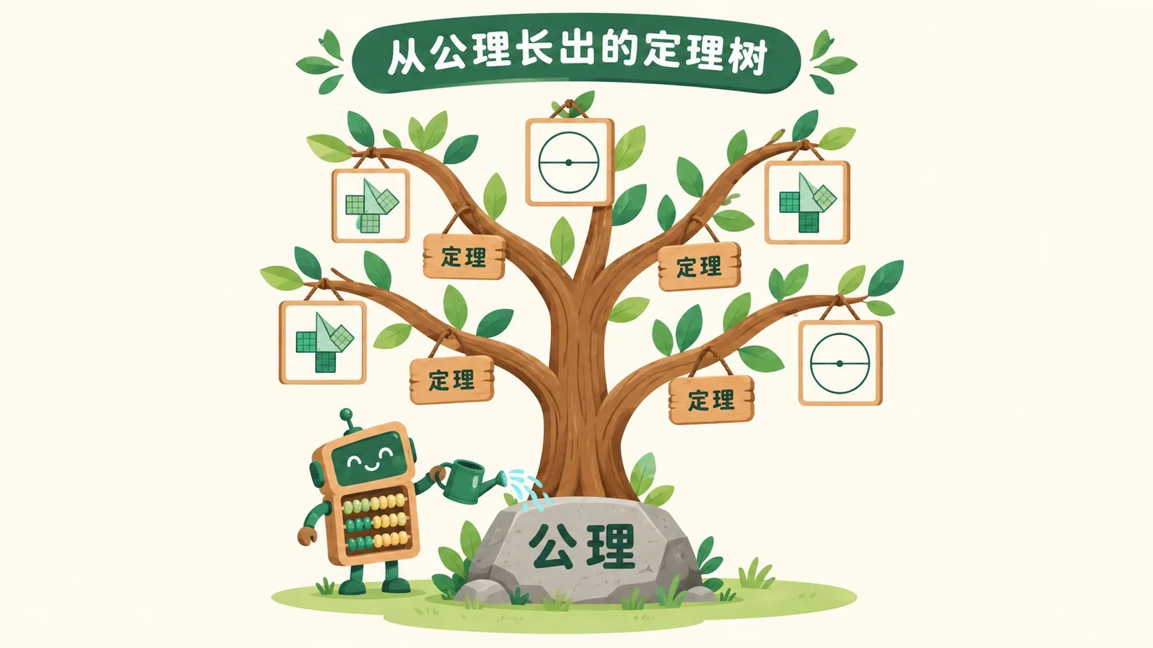 从公理长出的定理树