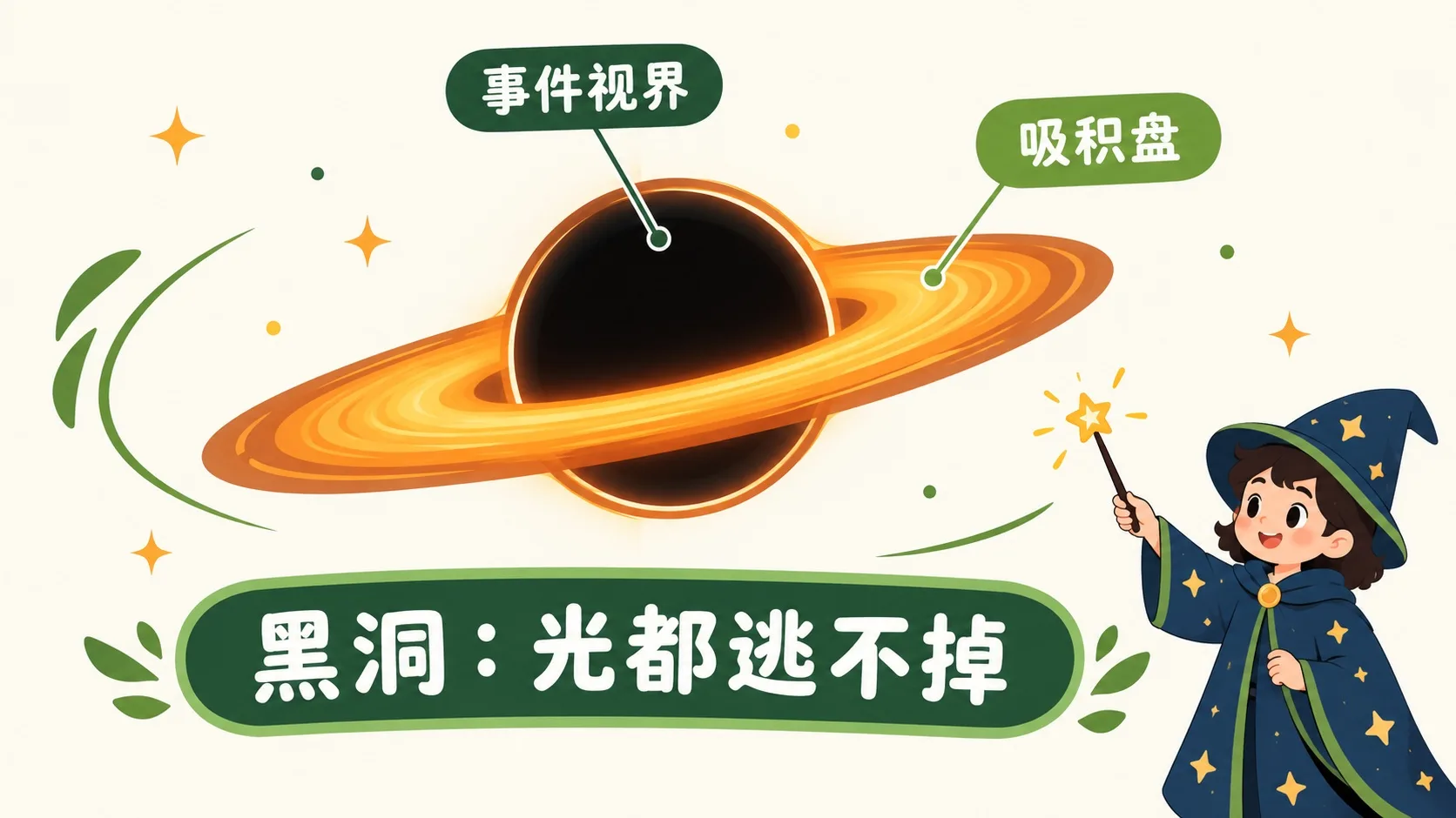 黑洞事件视界与吸积盘