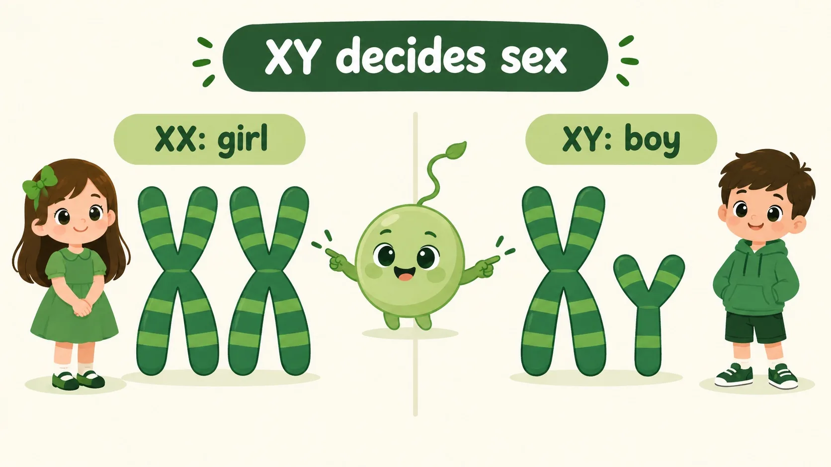 XX 与 XY 染色体对