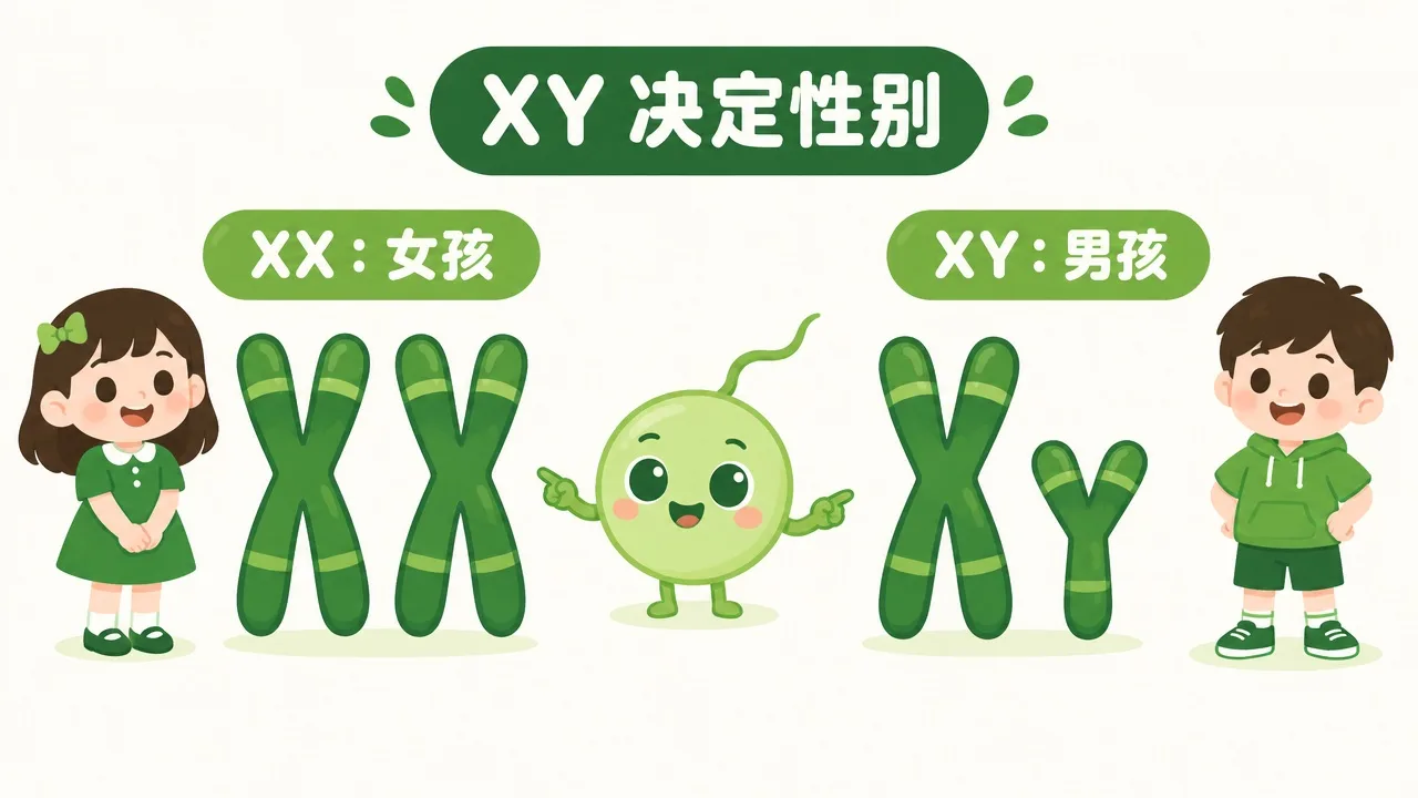 XX 与 XY 染色体对