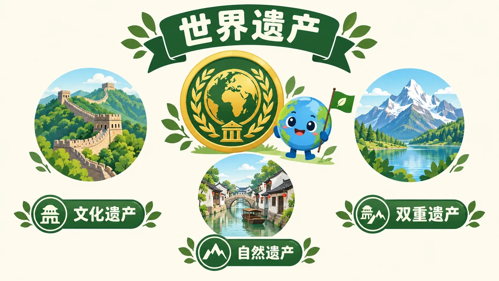 世界遗产文化自然双重三类