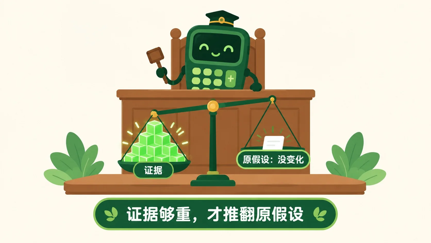 小算盘机器人法官与证据天平