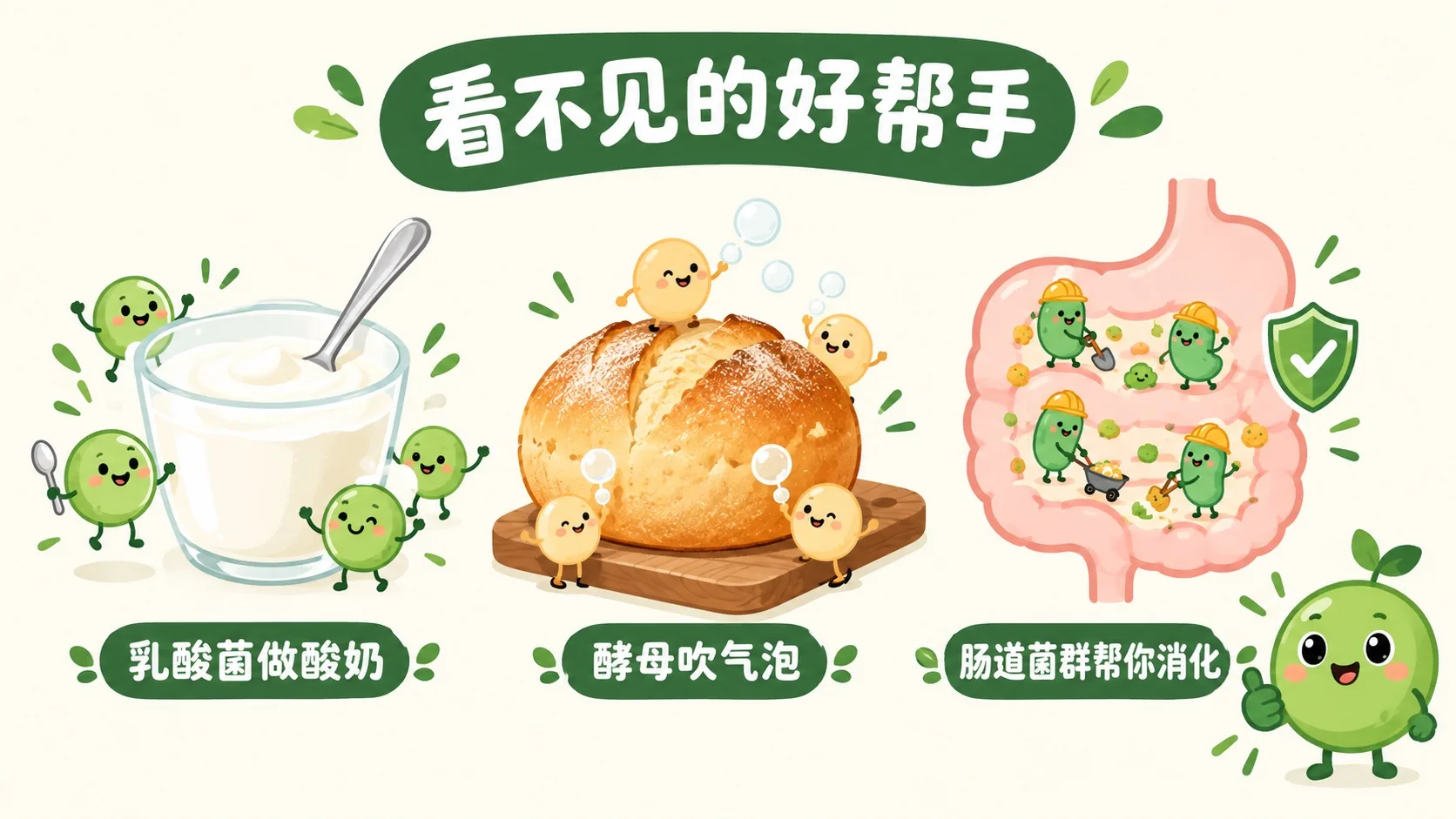酸奶面包里的益生菌和肠道菌群