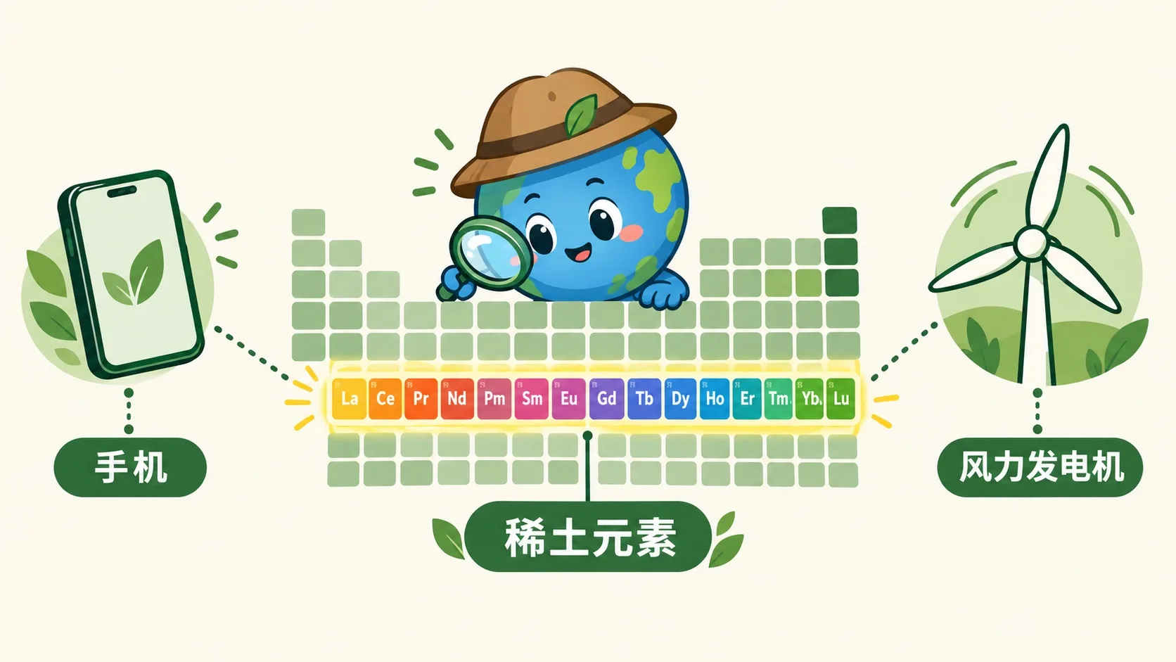 稀土元素：手机与风力发电机都离不开它