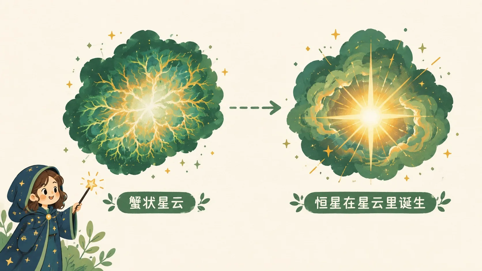 蟹状星云与恒星诞生
