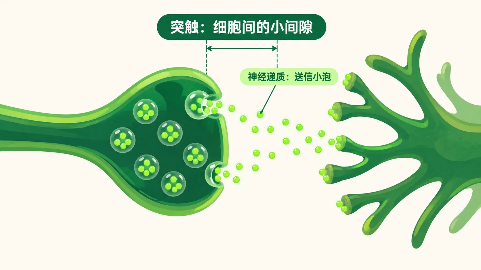突触特写：神经递质小泡把消息渡过间隙