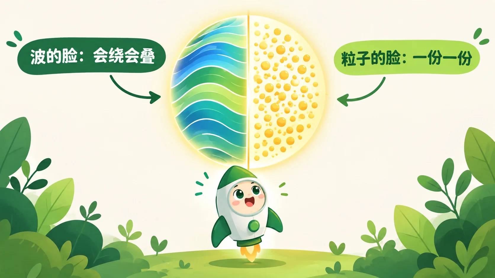 光的两副面孔：波的脸与粒子的脸